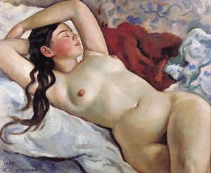 reclining-nude-1935-Serebriakova